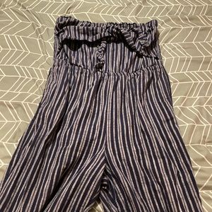 AERIE strapless jumpsuit